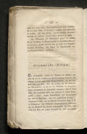 Stammliste (Album).