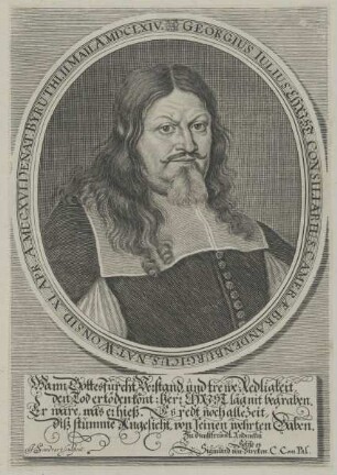Bildnis des Georgius Iulius Christ