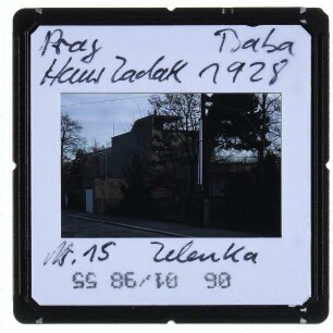 Prag, Werkbundsiedlung (Baba),Prag, Werkbundsiedlung/Baba, Haus Zadák