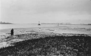 Einmündung Hunte in Weser