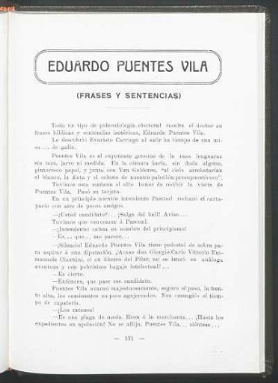 Eduardo Puentes Vila : (Frases y sentencias)