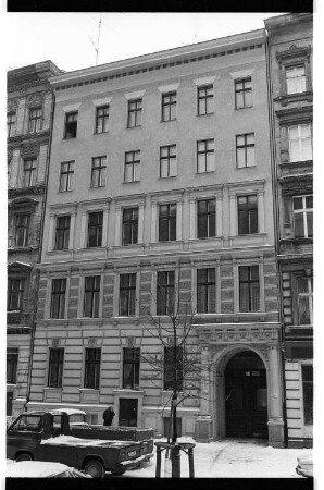 Kleinbildnegativ: Fürbringerstr. 20, KPD Unterbezirksleitung, 1985