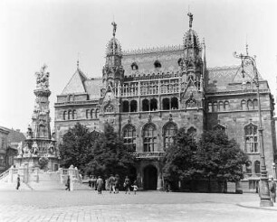 Budapest, Finanzministerium : Budapest. Gebäude des königlich ungarischen Finanzministeriums, Dreifaltigkeitsplatz
