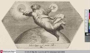 Solem, ac Lunam in caelo procreat. Genes. I