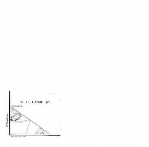 Kartenblatt SO LXXIII 70 Stand 1826