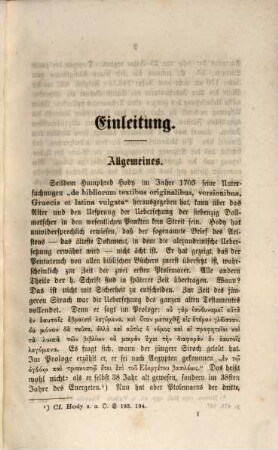 Die Zeitrechnung der Septuaginta vor dem vierten Jahr Salomo's