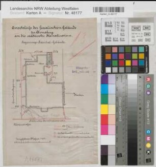 Arnsberg, Ehemaliges Regierungs-Präsidialgebäude, Erdgeschoss, Grundriss