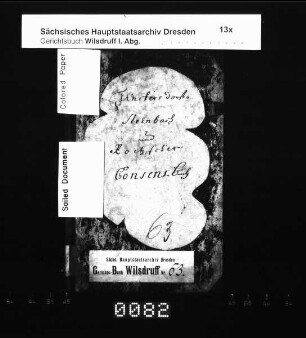Konsensbuch von Unkersdorf mit Roitzsch (bei Wilsdruff) und Steinbach (östl. von Wilsdruff)