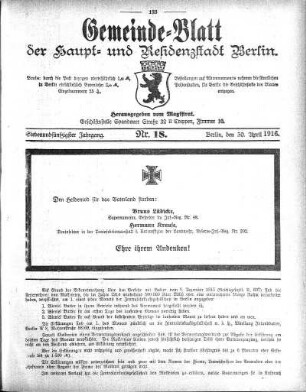 1916,18: Nr. 18, 30. April 1916