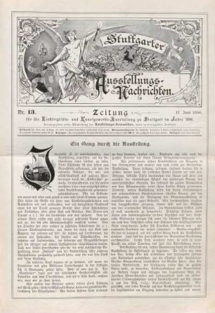 Heft, Nr. 13, 17. Juni 1896