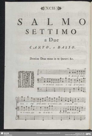 Salmo settimo