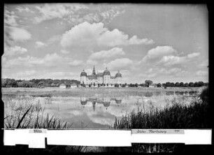 Jagdschloss Moritzburg, Ansicht mit Schlossteich