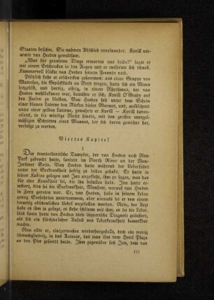 Viertes Kapitel