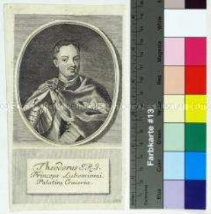 Porträt des ungarischen Generalfeldmarschalls und Krakauer Pfalzgrafs Theodor Fürst Lubomirski