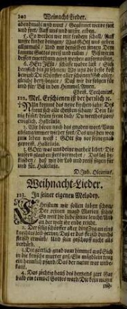 Weihnacht-Lieder.