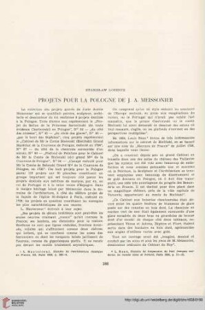 20: Projets pour la Pologne de J.A. Meissonier