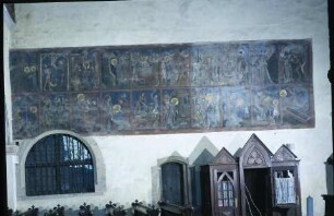 Freskendekoration, Leutschau, Slowakei