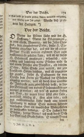 Vor der Beicht. - Erinnerung zur Beicht.