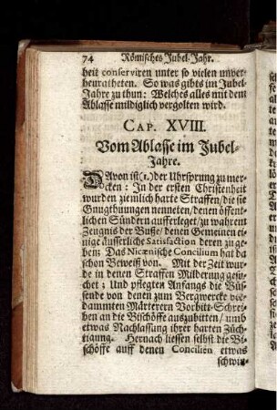 Vom Ablasse im Jubel-Jahre