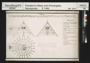 Henneberger Stolln und Tiefer Erbstolln im Jugelgrund bei Johanngeorgenstadt, neu zu erbauender Pferdegöpel