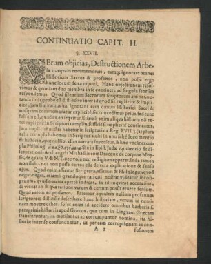 Continuitatio Capit. II.