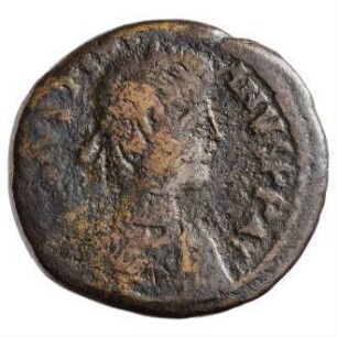Münze, 10 Nummi, 538 - 547
