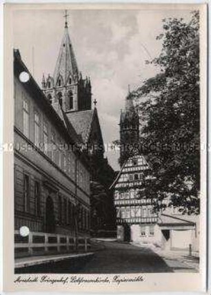 Arnstadt, Prinzenhof, Liebfrauenkirche, Papiermühle
