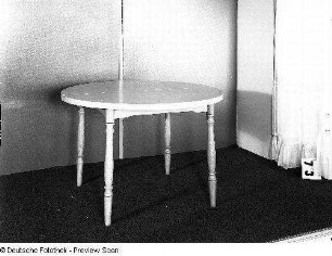 Runder Eßtisch