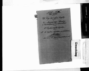 Veränderungen beim königlichen Gesandtschaftspersonal (1820-1832)