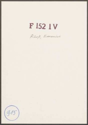 Rueß, Emanuel Keller-Überbau durch einen Schuppen