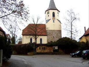 Ansicht von Süden in Übersicht