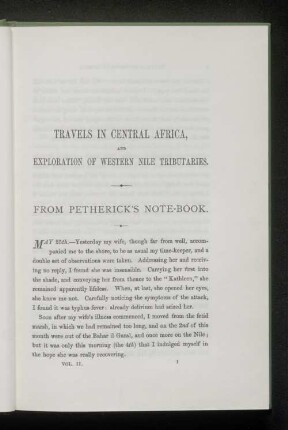 From Petherick´s note-book.