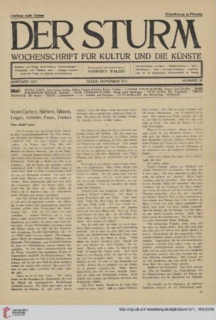 Nr. 87 (November 1911)