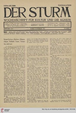 Nr. 87 (November 1911)