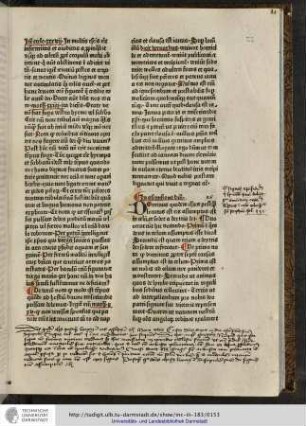 Dominus quidem Ihesus... Duo occurrunt hic notanda, primum est quare deus in celum assumptus esse dicare...