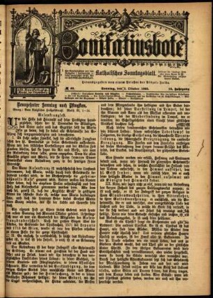 Ausgabe vom Sonntag, den 01. Oktober 1893.