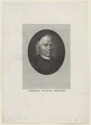 Bildnis des Lodovico Antonio Muratori