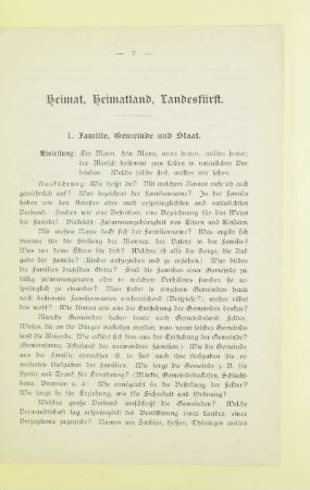 Heimat, Heimatland, Landesfürst
