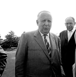 Wulfsdorf: Max-Planck-Institut für Kulturpflanzenzüchtung: Direktor Reinhold von Sengbusch: Mann