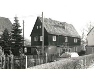 Pirna-Liebethal. Bauernhof Nummer 43 (um 1850 begonnen). Wohnstallhaus