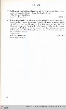 II. Siam (Nr. 59-73)