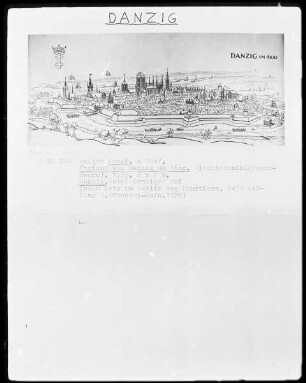 Ansicht von Danzig um 1600