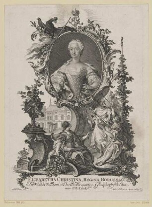 Bildnis der Elisabetha Christina