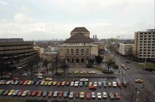 Freiburg: Rundblick vom Dach des KG II