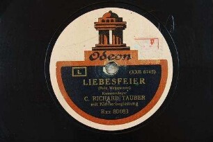 Liebesfeier / (Felix Weingartner)