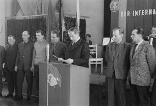 Festveranstaltung zum Kampftag der Internationalen Arbeiterklasse