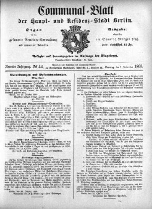1868,44: No. 44, 1. November 1868