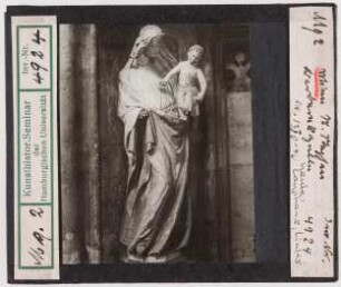 Wien, Stephansdom: Barbarakapelle, Madonna. heute Langhaus