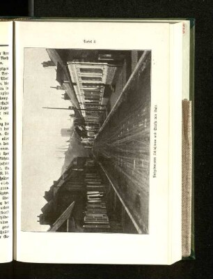 Tafel II. Ausgebrannter Schloßturm und Straße von Guise.