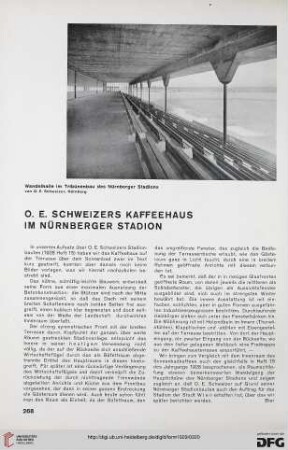 4: O. E. Schweizers Kaffeehaus im Nürnberger Stadion